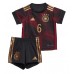 Baby Fußballbekleidung Deutschland Joshua Kimmich #6 Auswärtstrikot WM 2022 Kurzarm (+ kurze hosen)